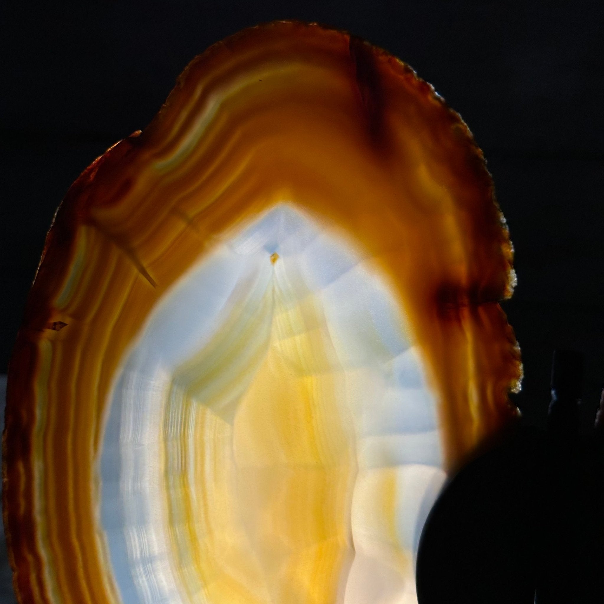 Natural Brazilian Agate "Butterfly Wings", 10.8" Tall #5050NA-120 - Brazil GemsBrazil GemsNatural Brazilian Agate "Butterfly Wings", 10.8" Tall #5050NA-120Agate Butterfly Wings5050NA-120