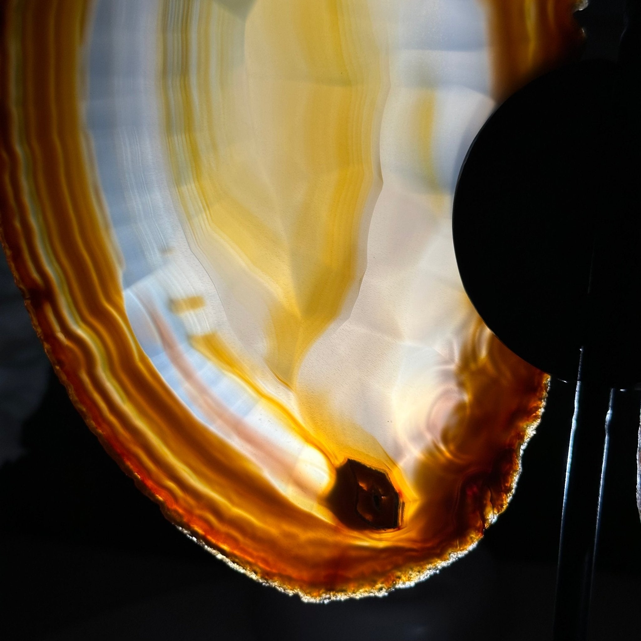 Natural Brazilian Agate "Butterfly Wings", 10.8" Tall #5050NA-120 - Brazil GemsBrazil GemsNatural Brazilian Agate "Butterfly Wings", 10.8" Tall #5050NA-120Agate Butterfly Wings5050NA-120