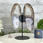 Natural Brazilian Agate "Butterfly Wings", 11" Tall #5050NA-113 - Brazil GemsBrazil GemsNatural Brazilian Agate "Butterfly Wings", 11" Tall #5050NA-113Agate Butterfly Wings5050NA-113