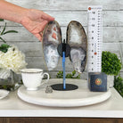 Natural Brazilian Agate "Butterfly Wings", 11" Tall #5050NA-113 - Brazil GemsBrazil GemsNatural Brazilian Agate "Butterfly Wings", 11" Tall #5050NA-113Agate Butterfly Wings5050NA-113