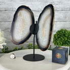 Natural Brazilian Agate "Butterfly Wings", 11.1" Tall #5050NA-131 - Brazil GemsBrazil GemsNatural Brazilian Agate "Butterfly Wings", 11.1" Tall #5050NA-131Agate Butterfly Wings5050NA-131