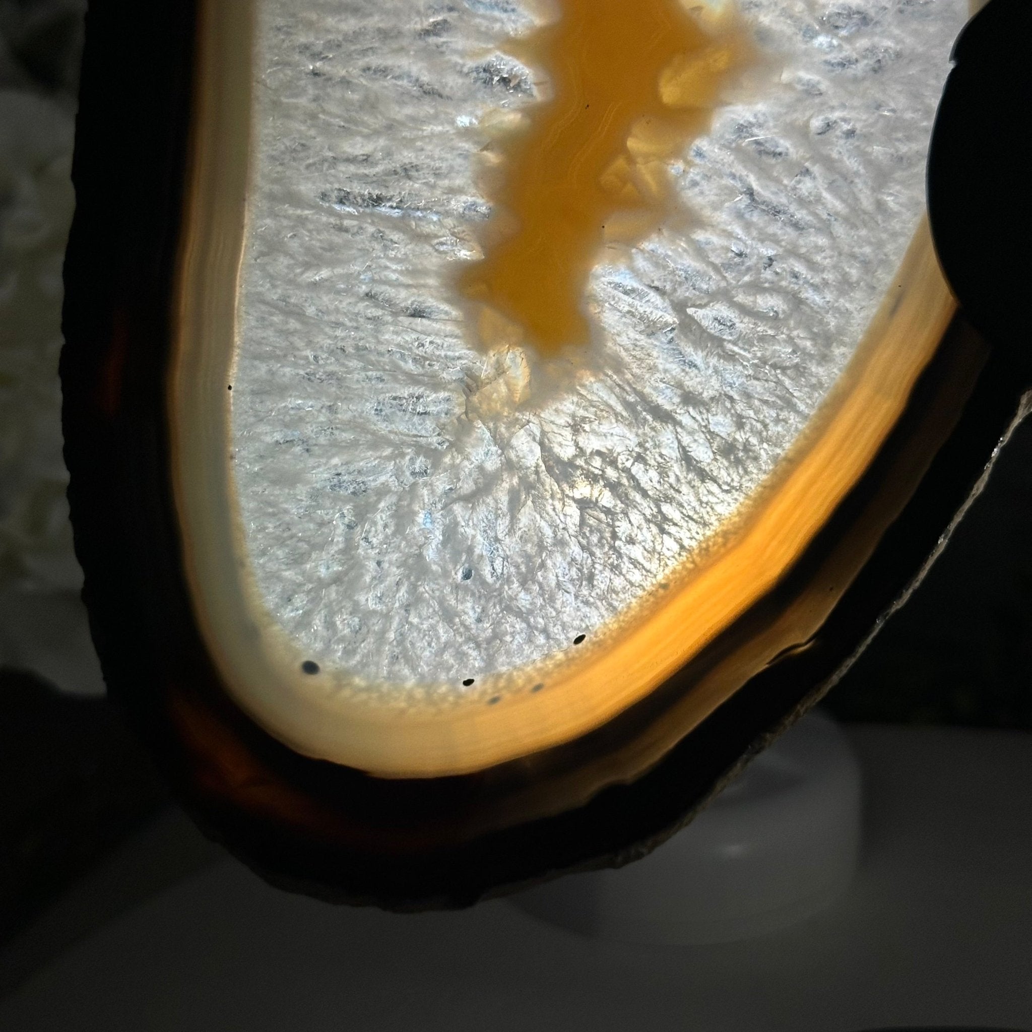 Natural Brazilian Agate "Butterfly Wings", 11.1" Tall #5050NA-131 - Brazil GemsBrazil GemsNatural Brazilian Agate "Butterfly Wings", 11.1" Tall #5050NA-131Agate Butterfly Wings5050NA-131