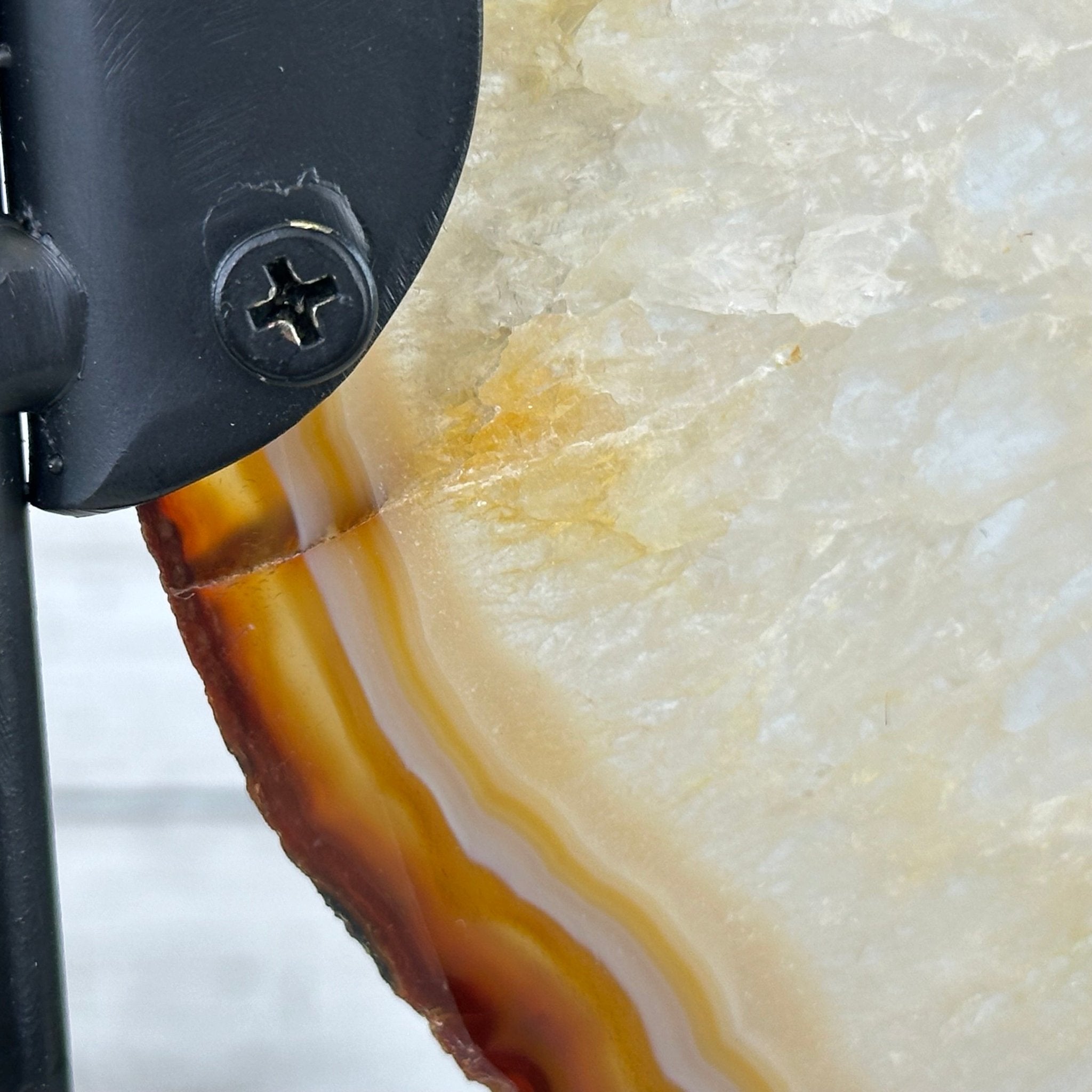 Natural Brazilian Agate "Butterfly Wings", 14.2" Tall #5050NA-080 - Brazil GemsBrazil GemsNatural Brazilian Agate "Butterfly Wings", 14.2" Tall #5050NA-080Agate Butterfly Wings5050NA-080