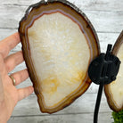 Natural Brazilian Agate "Butterfly Wings", 14.2" Tall #5050NA-080 - Brazil GemsBrazil GemsNatural Brazilian Agate "Butterfly Wings", 14.2" Tall #5050NA-080Agate Butterfly Wings5050NA-080