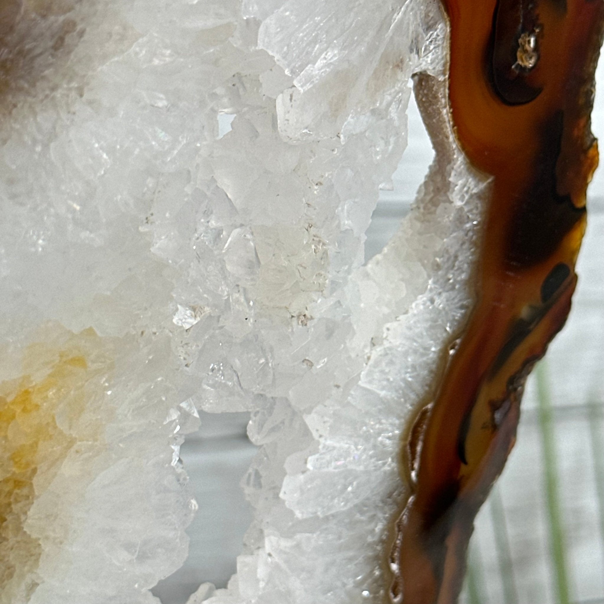 Natural Brazilian Agate "Butterfly Wings", 15" Tall #5050NA-083 - Brazil GemsBrazil GemsNatural Brazilian Agate "Butterfly Wings", 15" Tall #5050NA-083Agate Butterfly Wings5050NA-083