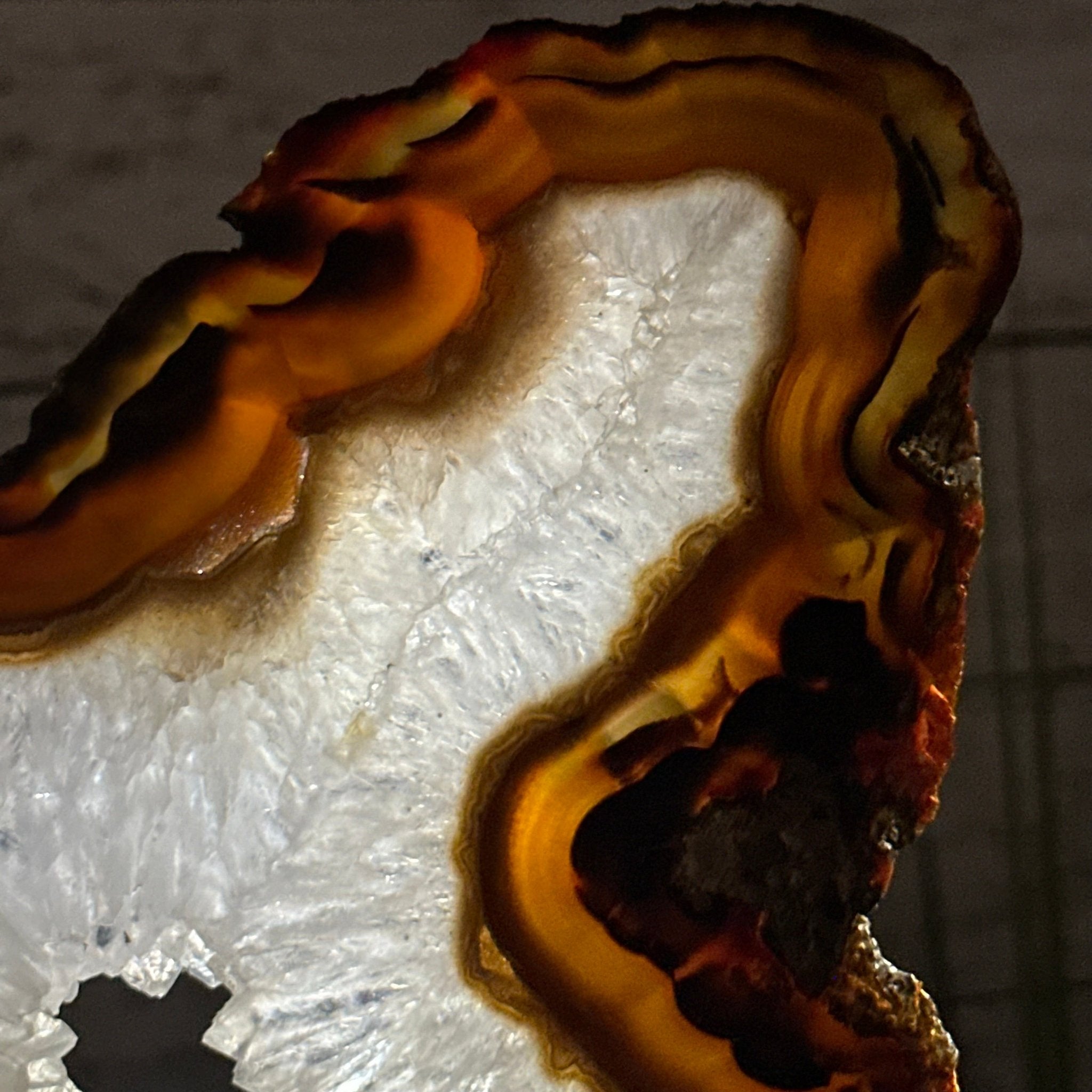 Natural Brazilian Agate "Butterfly Wings", 15" Tall #5050NA-083 - Brazil GemsBrazil GemsNatural Brazilian Agate "Butterfly Wings", 15" Tall #5050NA-083Agate Butterfly Wings5050NA-083