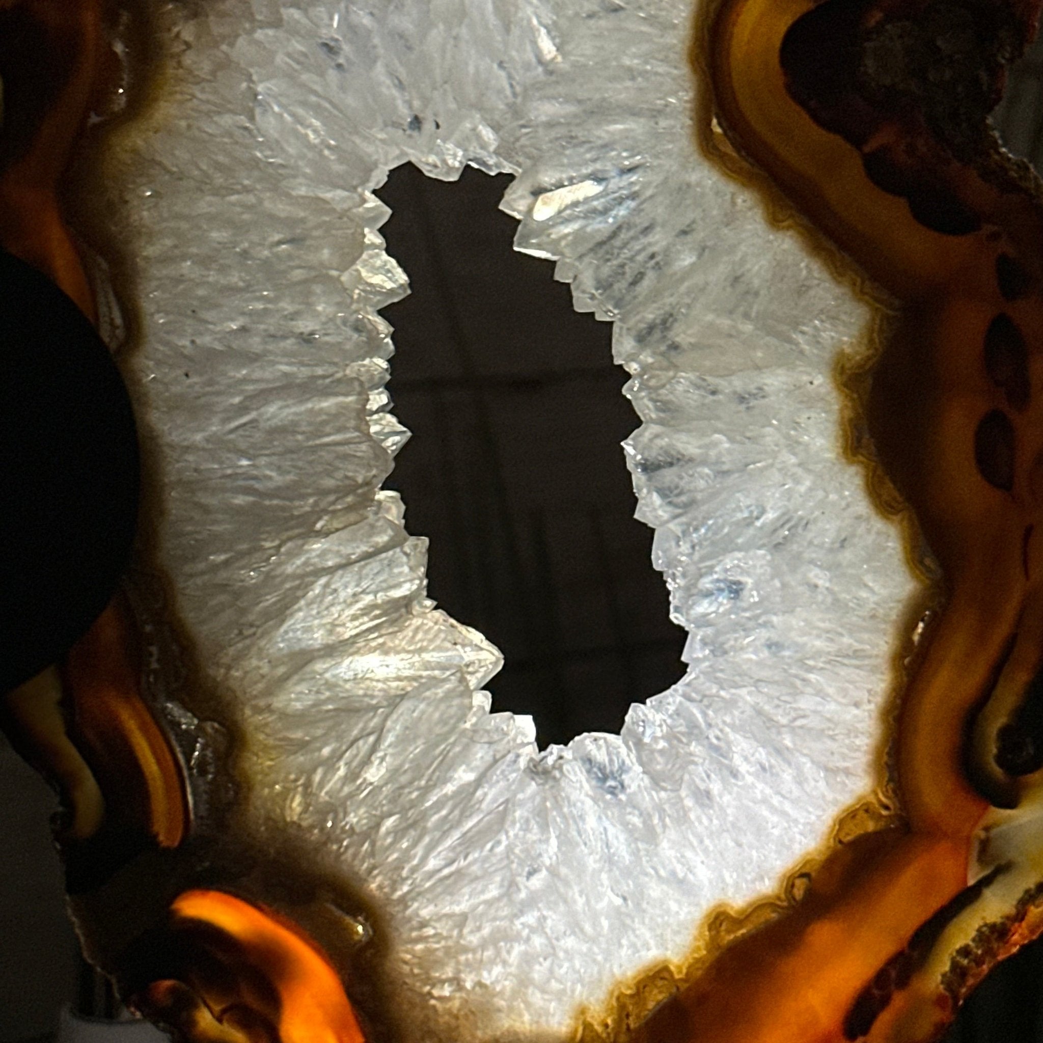 Natural Brazilian Agate "Butterfly Wings", 15" Tall #5050NA-083 - Brazil GemsBrazil GemsNatural Brazilian Agate "Butterfly Wings", 15" Tall #5050NA-083Agate Butterfly Wings5050NA-083