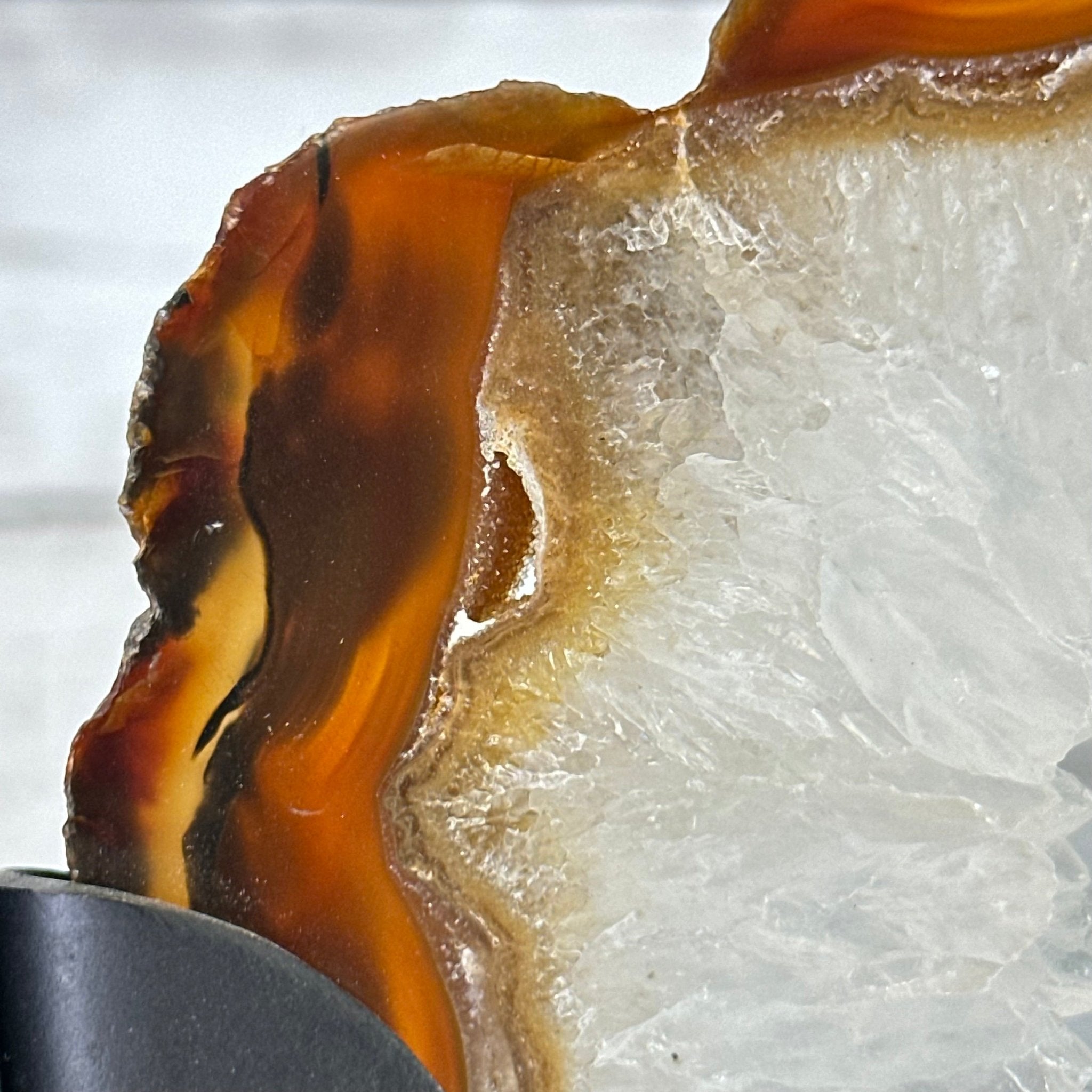 Natural Brazilian Agate "Butterfly Wings", 15" Tall #5050NA-083 - Brazil GemsBrazil GemsNatural Brazilian Agate "Butterfly Wings", 15" Tall #5050NA-083Agate Butterfly Wings5050NA-083