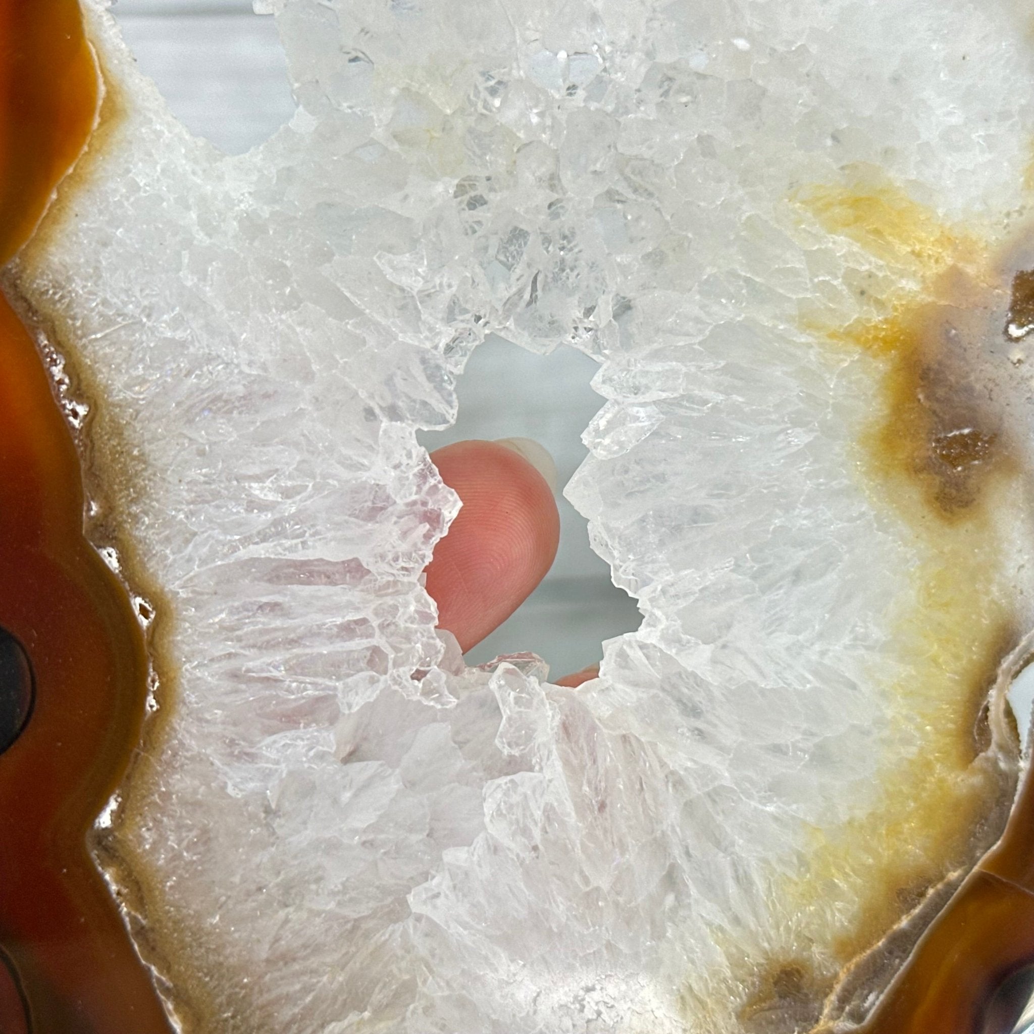 Natural Brazilian Agate "Butterfly Wings", 15" Tall #5050NA-083 - Brazil GemsBrazil GemsNatural Brazilian Agate "Butterfly Wings", 15" Tall #5050NA-083Agate Butterfly Wings5050NA-083