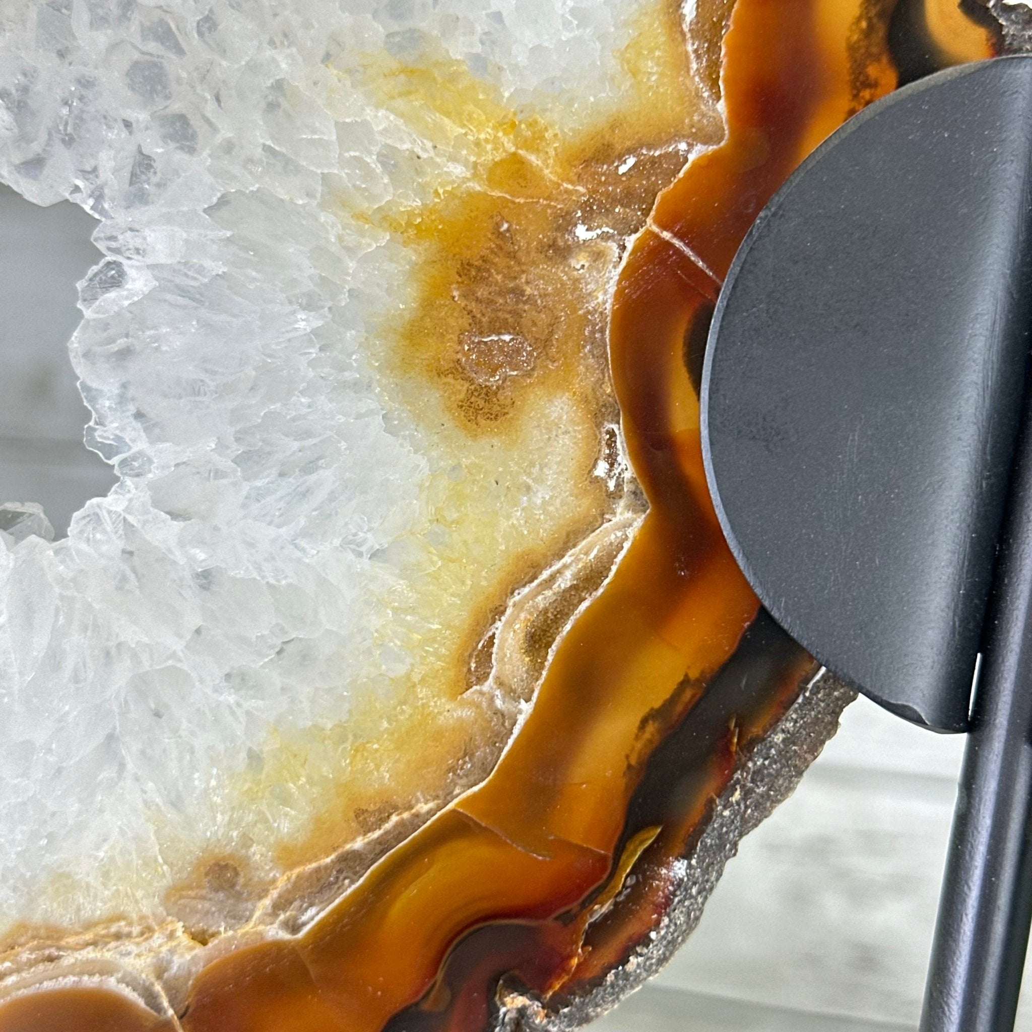 Natural Brazilian Agate "Butterfly Wings", 15" Tall #5050NA-083 - Brazil GemsBrazil GemsNatural Brazilian Agate "Butterfly Wings", 15" Tall #5050NA-083Agate Butterfly Wings5050NA-083