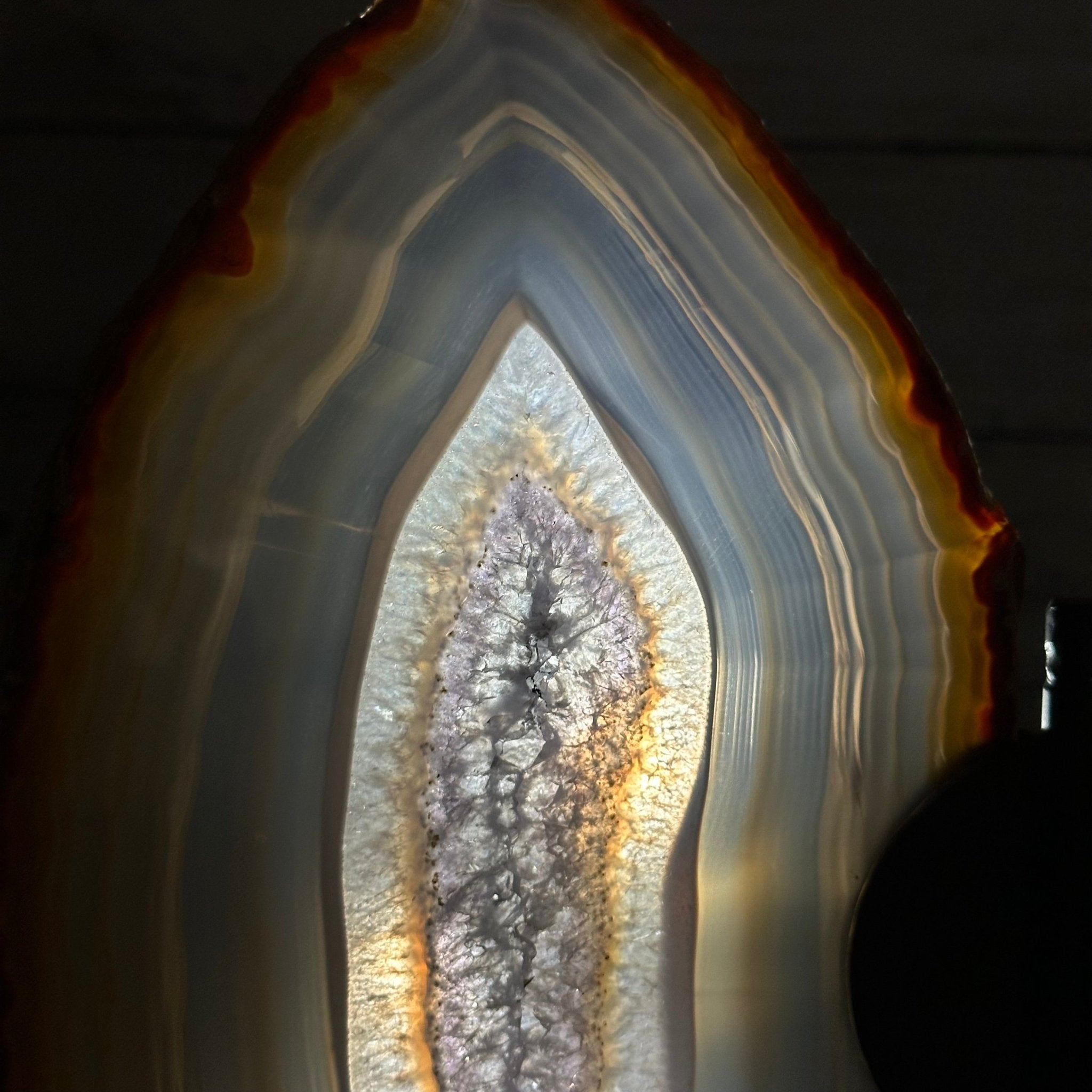 Natural Brazilian Agate "Butterfly Wings", 15" Tall #5050NA-085 - Brazil GemsBrazil GemsNatural Brazilian Agate "Butterfly Wings", 15" Tall #5050NA-085Agate Butterfly Wings5050NA-085