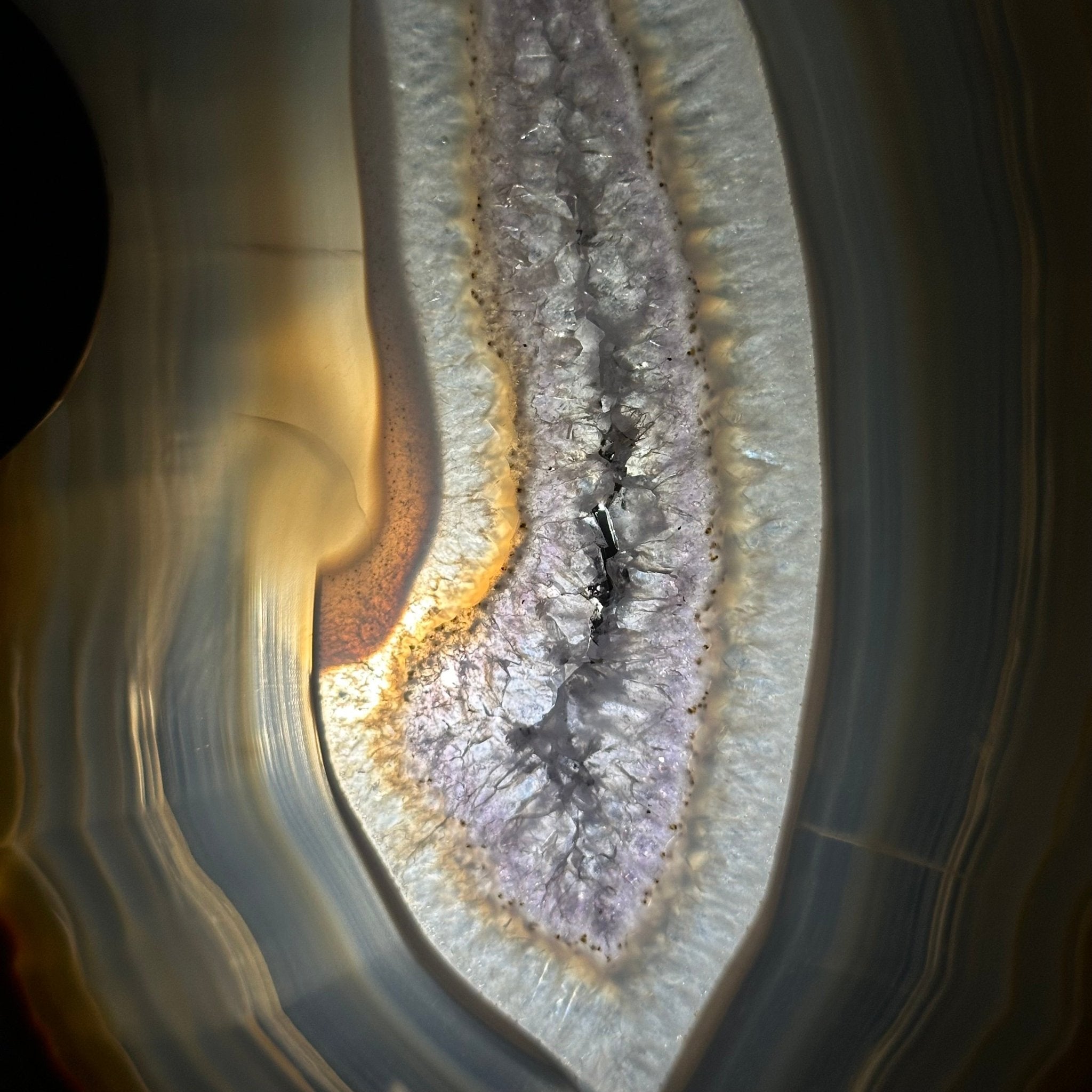 Natural Brazilian Agate "Butterfly Wings", 15" Tall #5050NA-085 - Brazil GemsBrazil GemsNatural Brazilian Agate "Butterfly Wings", 15" Tall #5050NA-085Agate Butterfly Wings5050NA-085
