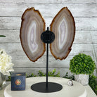 Natural Brazilian Agate "Butterfly Wings", 15" Tall #5050NA-085 - Brazil GemsBrazil GemsNatural Brazilian Agate "Butterfly Wings", 15" Tall #5050NA-085Agate Butterfly Wings5050NA-085