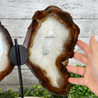 Natural Brazilian Agate "Butterfly Wings", 15" Tall #5050NA-086 - Brazil GemsBrazil GemsNatural Brazilian Agate "Butterfly Wings", 15" Tall #5050NA-086Agate Butterfly Wings5050NA-086