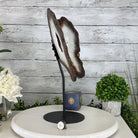 Natural Brazilian Agate "Butterfly Wings", 15" Tall #5050NA-086 - Brazil GemsBrazil GemsNatural Brazilian Agate "Butterfly Wings", 15" Tall #5050NA-086Agate Butterfly Wings5050NA-086