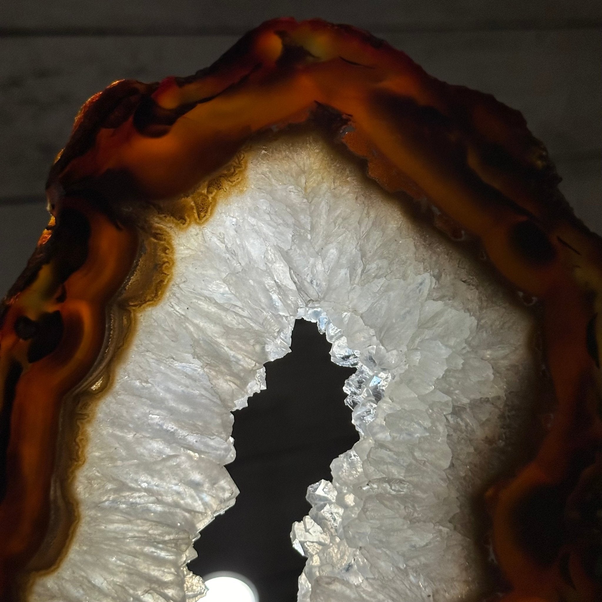 Natural Brazilian Agate "Butterfly Wings", 15" Tall #5050NA-086 - Brazil GemsBrazil GemsNatural Brazilian Agate "Butterfly Wings", 15" Tall #5050NA-086Agate Butterfly Wings5050NA-086