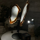 Natural Brazilian Agate "Butterfly Wings", 15" Tall #5050NA-098 - Brazil GemsBrazil GemsNatural Brazilian Agate "Butterfly Wings", 15" Tall #5050NA-098Agate Butterfly Wings5050NA-098