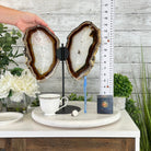 Natural Brazilian Agate "Butterfly Wings", 15" Tall #5050NA-098 - Brazil GemsBrazil GemsNatural Brazilian Agate "Butterfly Wings", 15" Tall #5050NA-098Agate Butterfly Wings5050NA-098