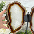 Natural Brazilian Agate "Butterfly Wings", 15" Tall #5050NA-098 - Brazil GemsBrazil GemsNatural Brazilian Agate "Butterfly Wings", 15" Tall #5050NA-098Agate Butterfly Wings5050NA-098