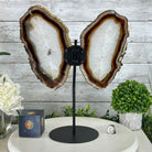 Natural Brazilian Agate "Butterfly Wings", 15" Tall #5050NA-098 - Brazil GemsBrazil GemsNatural Brazilian Agate "Butterfly Wings", 15" Tall #5050NA-098Agate Butterfly Wings5050NA-098