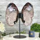 Natural Brazilian Agate "Butterfly Wings", 15.25" Tall #5050NA-097 - Brazil GemsBrazil GemsNatural Brazilian Agate "Butterfly Wings", 15.25" Tall #5050NA-097Agate Butterfly Wings5050NA-097