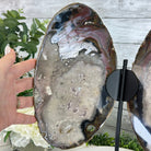 Natural Brazilian Agate "Butterfly Wings", 15.25" Tall #5050NA-097 - Brazil GemsBrazil GemsNatural Brazilian Agate "Butterfly Wings", 15.25" Tall #5050NA-097Agate Butterfly Wings5050NA-097