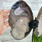 Natural Brazilian Agate "Butterfly Wings", 15.25" Tall #5050NA-097 - Brazil GemsBrazil GemsNatural Brazilian Agate "Butterfly Wings", 15.25" Tall #5050NA-097Agate Butterfly Wings5050NA-097