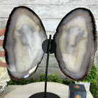 Natural Brazilian Agate "Butterfly Wings", 15.4" Tall #5050NA-100 - Brazil GemsBrazil GemsNatural Brazilian Agate "Butterfly Wings", 15.4" Tall #5050NA-100Agate Butterfly Wings5050NA-100