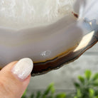 Natural Brazilian Agate "Butterfly Wings", 15.4" Tall #5050NA-100 - Brazil GemsBrazil GemsNatural Brazilian Agate "Butterfly Wings", 15.4" Tall #5050NA-100Agate Butterfly Wings5050NA-100