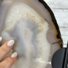 Natural Brazilian Agate "Butterfly Wings", 15.4" Tall #5050NA-100 - Brazil GemsBrazil GemsNatural Brazilian Agate "Butterfly Wings", 15.4" Tall #5050NA-100Agate Butterfly Wings5050NA-100