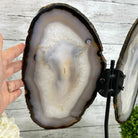 Natural Brazilian Agate "Butterfly Wings", 15.4" Tall #5050NA-100 - Brazil GemsBrazil GemsNatural Brazilian Agate "Butterfly Wings", 15.4" Tall #5050NA-100Agate Butterfly Wings5050NA-100