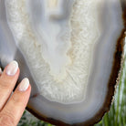 Natural Brazilian Agate "Butterfly Wings", 15.4" Tall #5050NA-100 - Brazil GemsBrazil GemsNatural Brazilian Agate "Butterfly Wings", 15.4" Tall #5050NA-100Agate Butterfly Wings5050NA-100