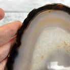 Natural Brazilian Agate "Butterfly Wings", 15.4" Tall #5050NA-100 - Brazil GemsBrazil GemsNatural Brazilian Agate "Butterfly Wings", 15.4" Tall #5050NA-100Agate Butterfly Wings5050NA-100