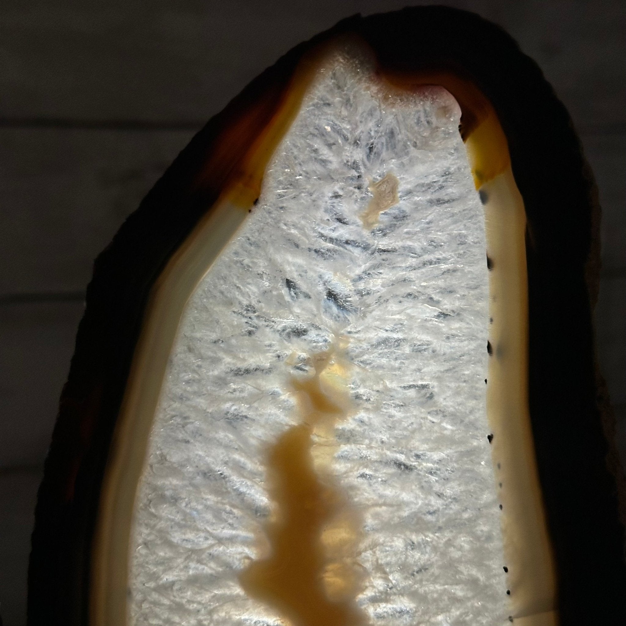 Natural Brazilian Agate "Butterfly Wings", 15.75" Tall #5050NA-084 - Brazil GemsBrazil GemsNatural Brazilian Agate "Butterfly Wings", 15.75" Tall #5050NA-084Agate Butterfly Wings5050NA-084