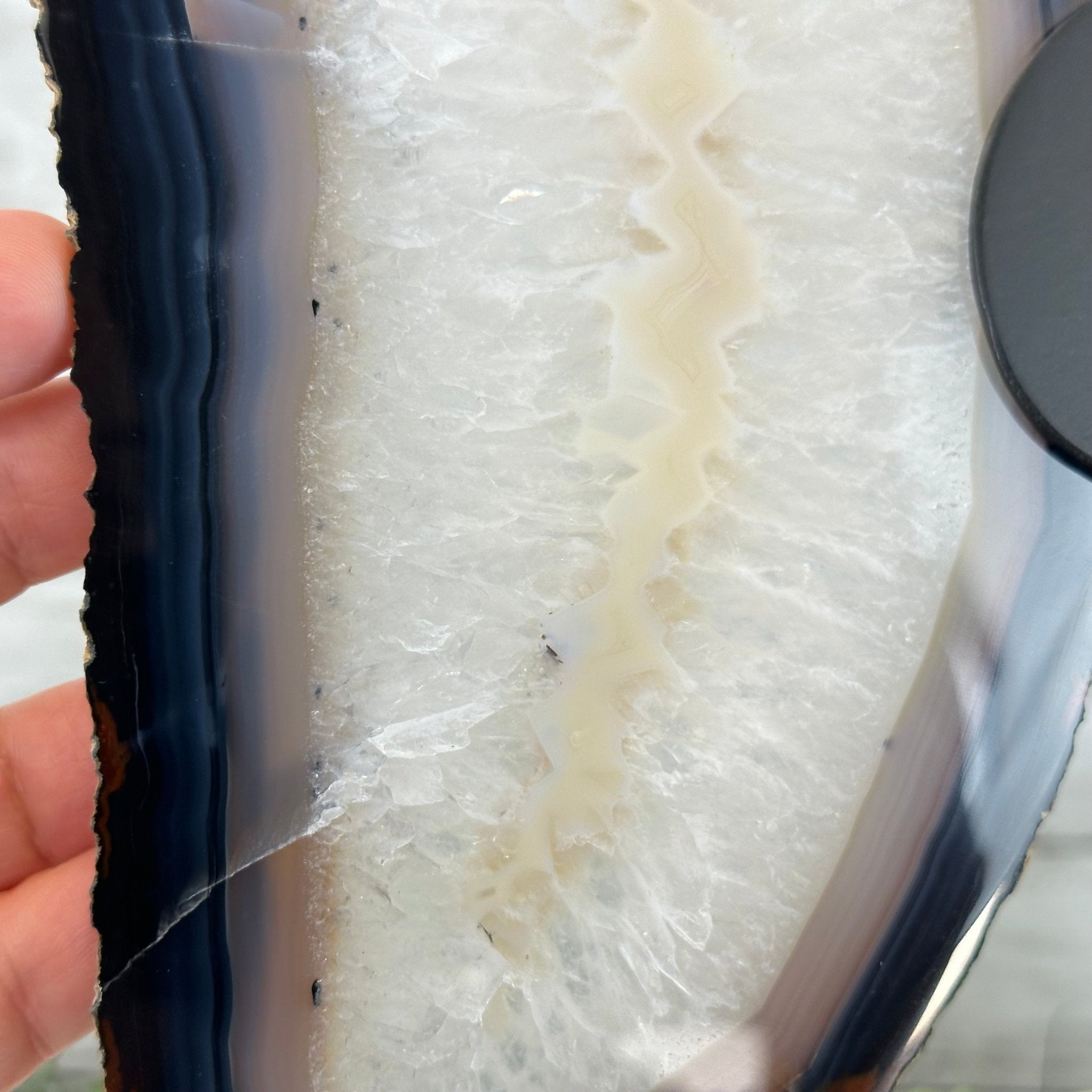 Natural Brazilian Agate "Butterfly Wings", 15.75" Tall #5050NA-084 - Brazil GemsBrazil GemsNatural Brazilian Agate "Butterfly Wings", 15.75" Tall #5050NA-084Agate Butterfly Wings5050NA-084