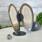 Natural Brazilian Agate "Butterfly Wings", 8" Tall #5050NA-141 - Brazil GemsBrazil GemsNatural Brazilian Agate "Butterfly Wings", 8" Tall #5050NA-141Agate Butterfly Wings5050NA-141