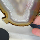 Natural Brazilian Agate "Butterfly Wings", 8" Tall #5050NA-146 - Brazil GemsBrazil GemsNatural Brazilian Agate "Butterfly Wings", 8" Tall #5050NA-146Agate Butterfly Wings5050NA-146
