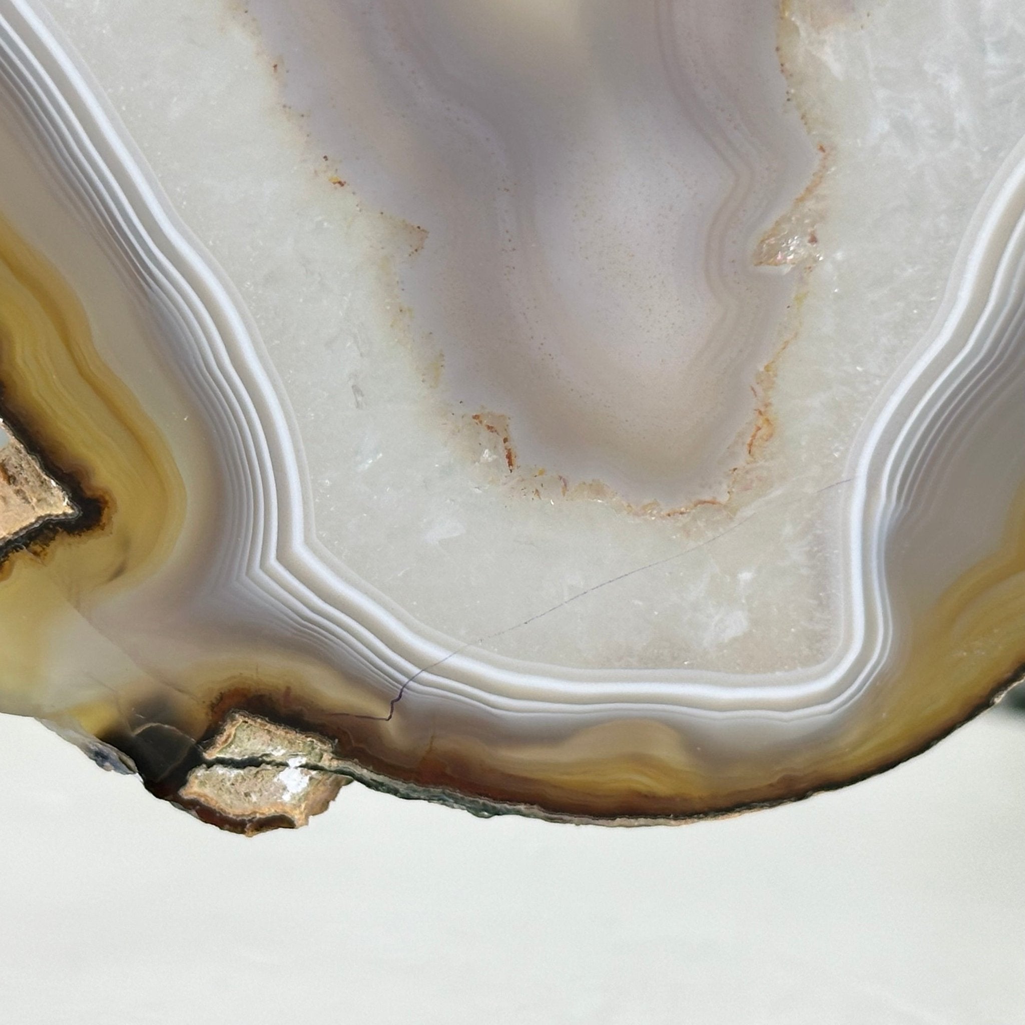 Natural Brazilian Agate "Butterfly Wings", 8" Tall #5050NA-146 - Brazil GemsBrazil GemsNatural Brazilian Agate "Butterfly Wings", 8" Tall #5050NA-146Agate Butterfly Wings5050NA-146