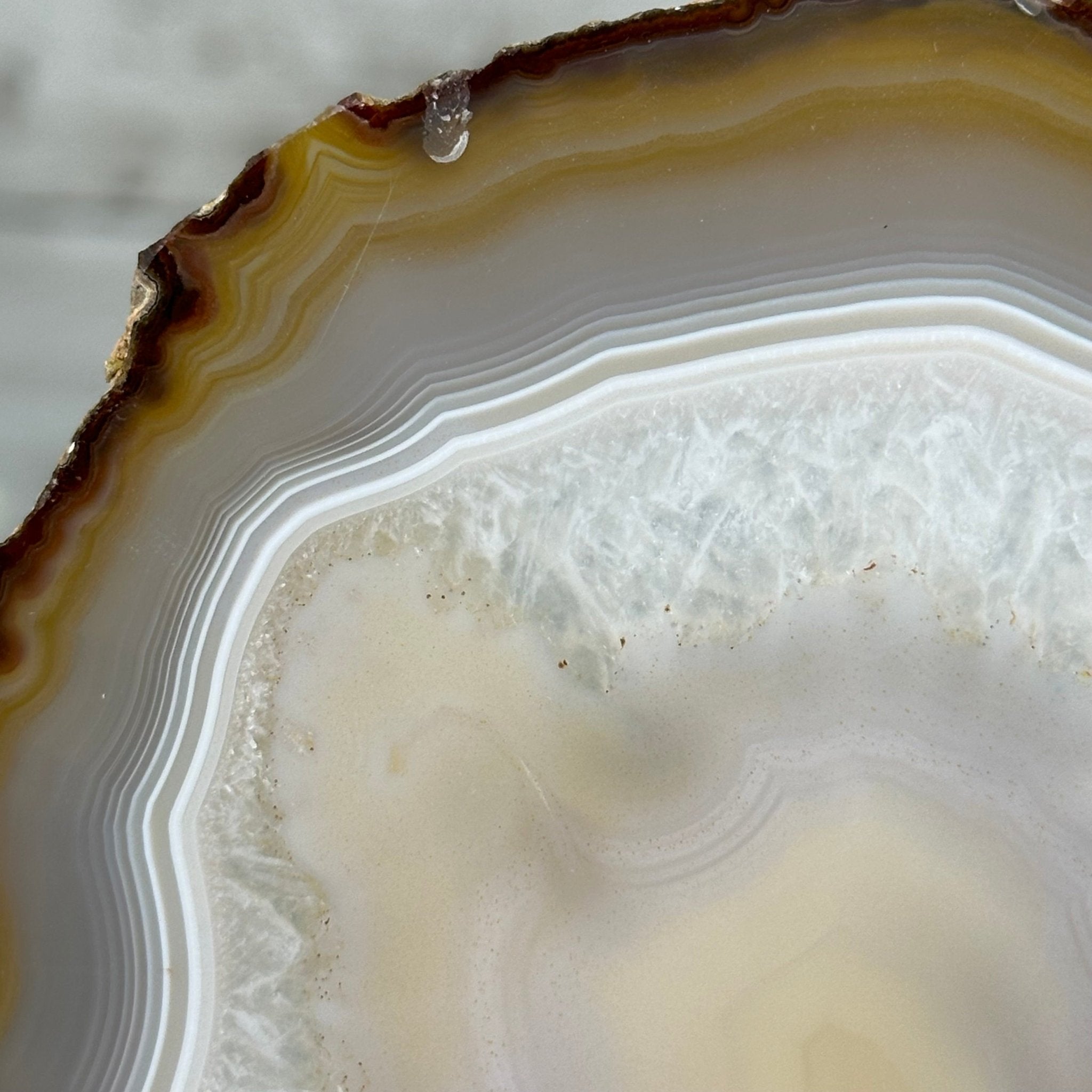 Natural Brazilian Agate "Butterfly Wings", 8" Tall #5050NA-146 - Brazil GemsBrazil GemsNatural Brazilian Agate "Butterfly Wings", 8" Tall #5050NA-146Agate Butterfly Wings5050NA-146