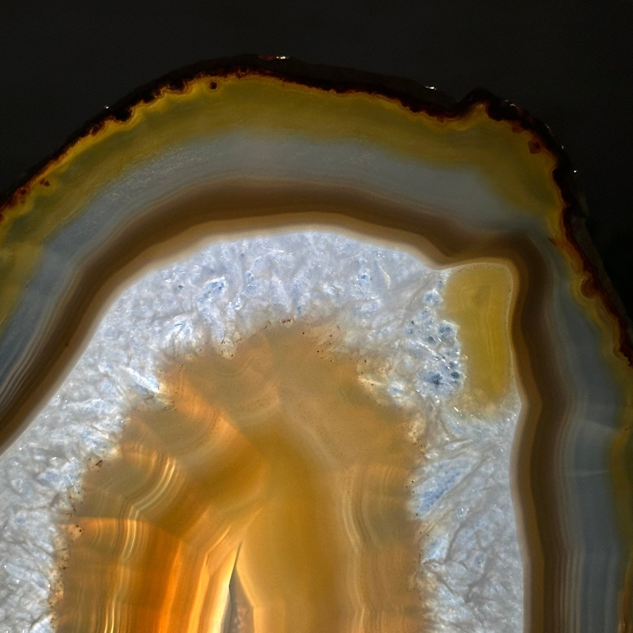 Natural Brazilian Agate "Butterfly Wings", 8" Tall #5050NA-146 - Brazil GemsBrazil GemsNatural Brazilian Agate "Butterfly Wings", 8" Tall #5050NA-146Agate Butterfly Wings5050NA-146