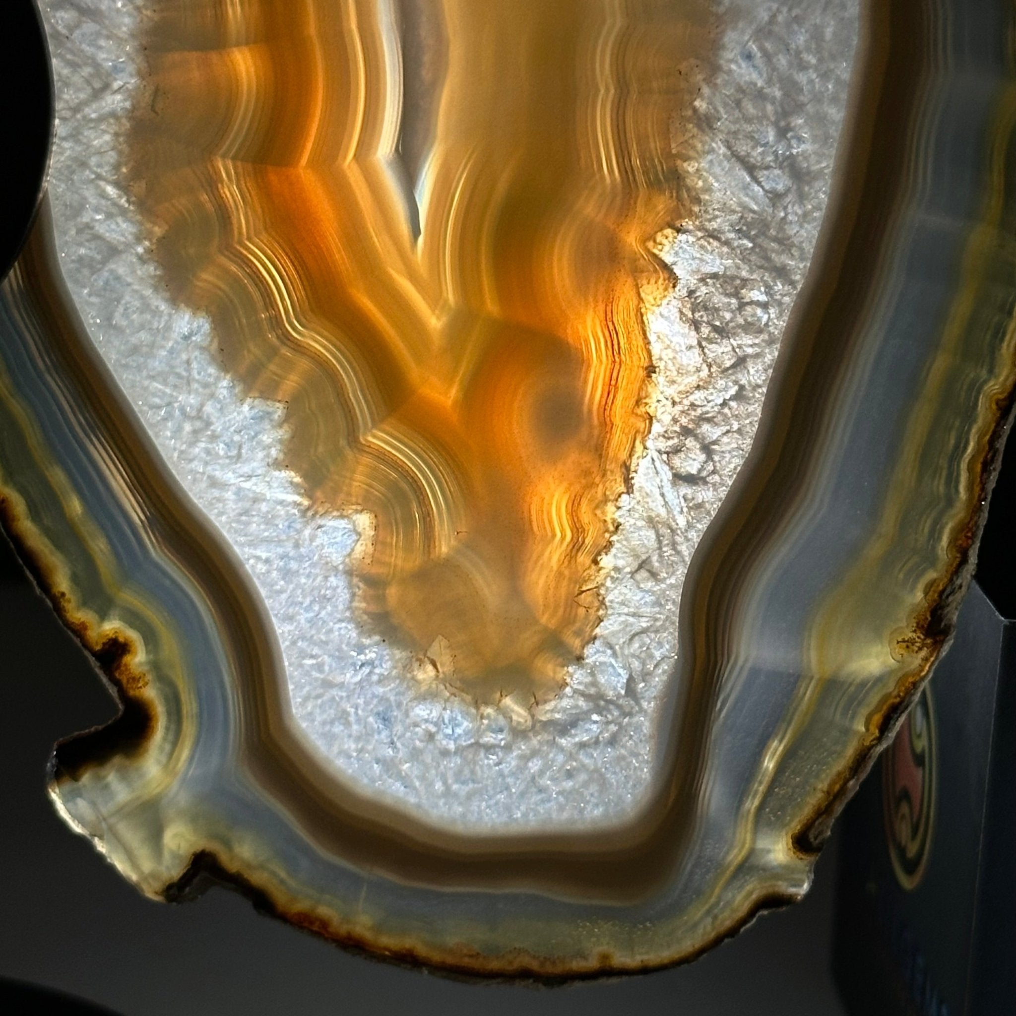 Natural Brazilian Agate "Butterfly Wings", 8" Tall #5050NA-146 - Brazil GemsBrazil GemsNatural Brazilian Agate "Butterfly Wings", 8" Tall #5050NA-146Agate Butterfly Wings5050NA-146