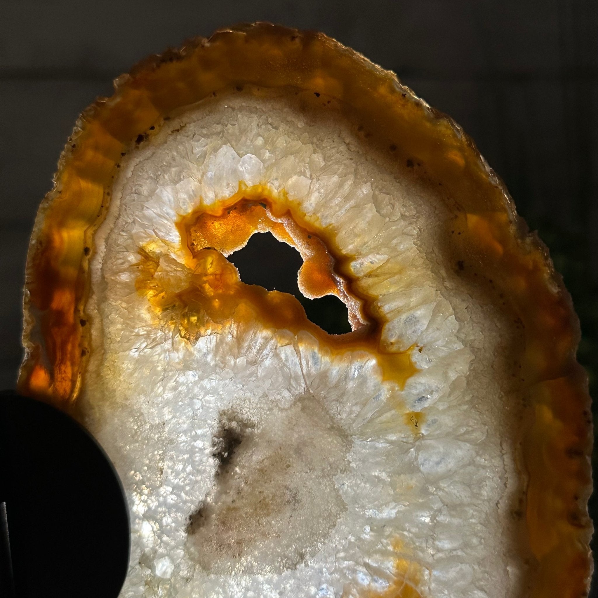 Natural Brazilian Agate "Butterfly Wings", 8.1" Tall #5050NA-153 - Brazil GemsBrazil GemsNatural Brazilian Agate "Butterfly Wings", 8.1" Tall #5050NA-153Agate Butterfly Wings5050NA-153