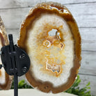 Natural Brazilian Agate "Butterfly Wings", 8.1" Tall #5050NA-153 - Brazil GemsBrazil GemsNatural Brazilian Agate "Butterfly Wings", 8.1" Tall #5050NA-153Agate Butterfly Wings5050NA-153