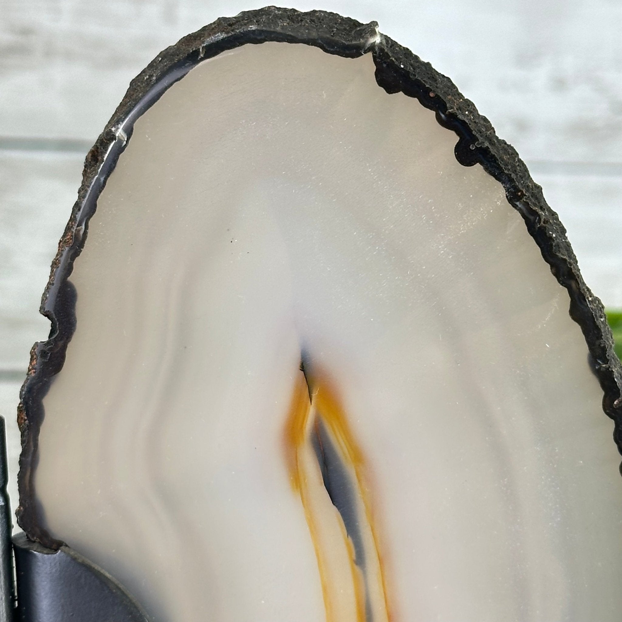 Natural Brazilian Agate "Butterfly Wings", 8.4" Tall #5050NA-143 - Brazil GemsBrazil GemsNatural Brazilian Agate "Butterfly Wings", 8.4" Tall #5050NA-143Agate Butterfly Wings5050NA-143