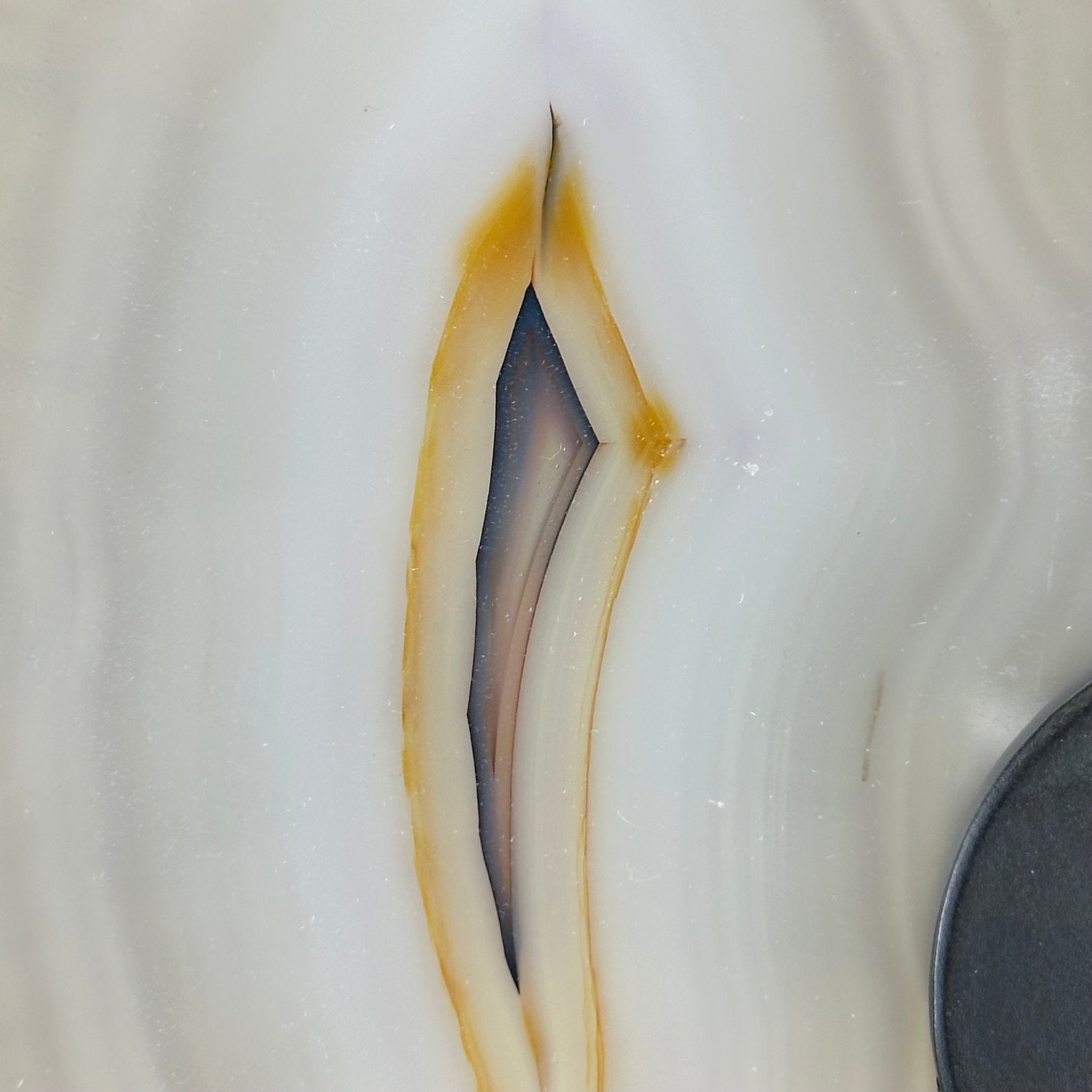 Natural Brazilian Agate "Butterfly Wings", 8.4" Tall #5050NA-143 - Brazil GemsBrazil GemsNatural Brazilian Agate "Butterfly Wings", 8.4" Tall #5050NA-143Agate Butterfly Wings5050NA-143