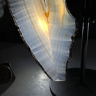 Natural Brazilian Agate "Butterfly Wings", 8.4" Tall #5050NA-143 - Brazil GemsBrazil GemsNatural Brazilian Agate "Butterfly Wings", 8.4" Tall #5050NA-143Agate Butterfly Wings5050NA-143