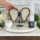 Natural Brazilian Agate "Butterfly Wings", 9.1" Tall #5050NA-110 - Brazil GemsBrazil GemsNatural Brazilian Agate "Butterfly Wings", 9.1" Tall #5050NA-110Agate Butterfly Wings5050NA-110