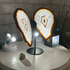 Natural Brazilian Agate "Butterfly Wings", 9.1" Tall #5050NA-110 - Brazil GemsBrazil GemsNatural Brazilian Agate "Butterfly Wings", 9.1" Tall #5050NA-110Agate Butterfly Wings5050NA-110