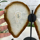 Natural Brazilian Agate "Butterfly Wings", 9.1" Tall #5050NA-110 - Brazil GemsBrazil GemsNatural Brazilian Agate "Butterfly Wings", 9.1" Tall #5050NA-110Agate Butterfly Wings5050NA-110