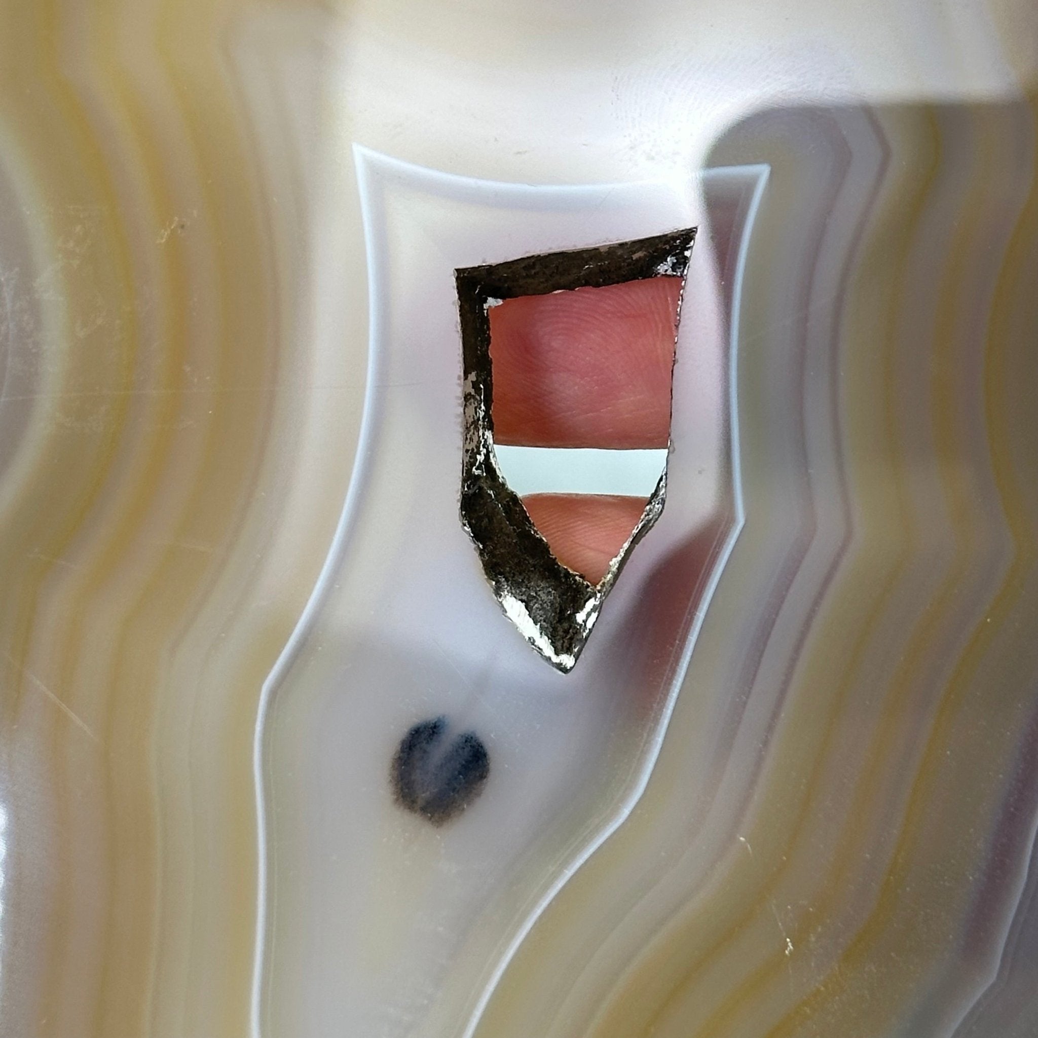 Natural Brazilian Agate "Butterfly Wings", 9.1" Tall #5050NA-133 - Brazil GemsBrazil GemsNatural Brazilian Agate "Butterfly Wings", 9.1" Tall #5050NA-133Agate Butterfly Wings5050NA-133
